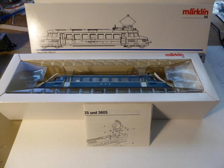 Marklin 3127 RBe 2/4 Blauer Pfeil OeBB Zwitserse spoorwegen, Hobby en Vrije tijd, Modeltreinen | H0, Nieuw, Locomotief, Wisselstroom