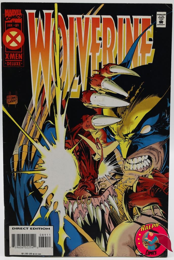Wolverine #89 Wolverine vs Sabretooth, Eén comic, Amerika, Marvel Comics, Ophalen of Verzenden