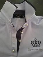 Lila poloshirt, maat XS, HKM met mooie parelknoopjes, Dames, Dressuur, Ophalen of Verzenden, Zo goed als nieuw