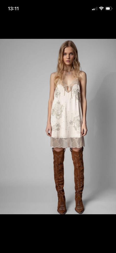 Zadig & Voltaire  Defilé silk dress jurk maat XS nieuw, Kleding | Dames, Jurken, Nieuw, Maat 34 (XS) of kleiner, Overige kleuren