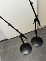 2x Nieuwe K&M Microfoonstandaarden, Muziek en Instrumenten, Standaards, Ophalen of Verzenden, Nieuw, Instrumentstandaard, Microfoon