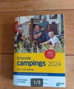 Boek ANWB Gids Erkende Campings 2024 Kamperen Campinggids, ANWB, Budget, Europa, Ophalen of Verzenden