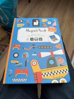 Janod Magneti'book Racers - 50 Magneten, Ophalen, Zo goed als nieuw, Puzzelen