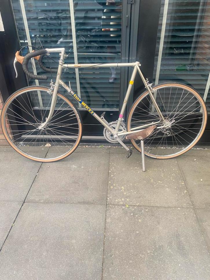 Vinted - Eddy Merckx retro racefiets - Cachera, Fietsen en Brommers, Fietsen | Racefietsen, Gebruikt, Overige merken, 10 tot 15 versnellingen