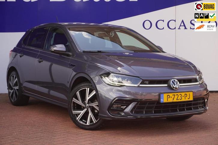 Volkswagen Polo 1.0 TSI 3X R-Line Business+Led+alcantara+nav, Auto's, Volkswagen, Bedrijf, Te koop, Polo, ABS, Achteruitrijcamera
