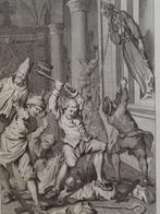 gravure beeldenstorm in Nederlanden Vinkeles historie 1750, Verzenden