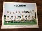 Voetbal poster Telstar 1970-1971, Ophalen of Verzenden, Zo goed als nieuw, Poster, Plaatje of Sticker