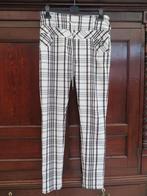 Zizo dames broek geruit maat 38 nieuw, Wit, Nieuw, Ophalen of Verzenden, Lang