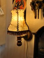 Wandlampje leten kap franjes MANCAVE bar keer kroeg, Ophalen of Verzenden, Gebruikt