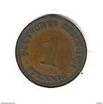 empire 1 pfennig 1901 A km 10 vf+, Verzenden, Duitsland, Losse munt