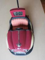 Botsauto klok, Ophalen of Verzenden, Gebruikt, Digitaal, Wekker of Tafelklok