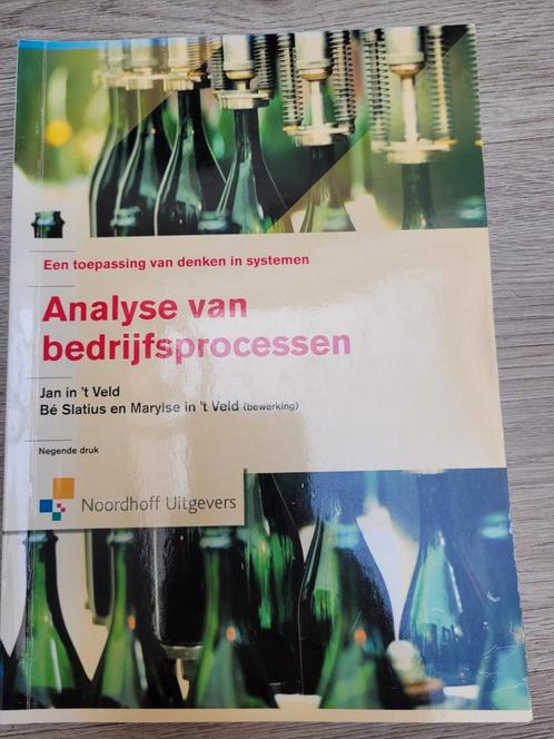 J. in 't Veld - Analyse van bedrijfsprocessen, Boeken, Wetenschap, Zo goed als nieuw, Ophalen of Verzenden
