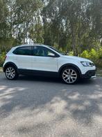 Volkswagen Polo Cross 1.2 TSI 66KW 2017 Navi Carplay Blue, Auto's, Wit, USB, Handgeschakeld, 48 €/maand