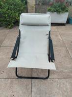 Lafuma verstelbare relax fauteuil, Tuin en Terras, Ophalen of Verzenden, Zo goed als nieuw, Verstelbaar