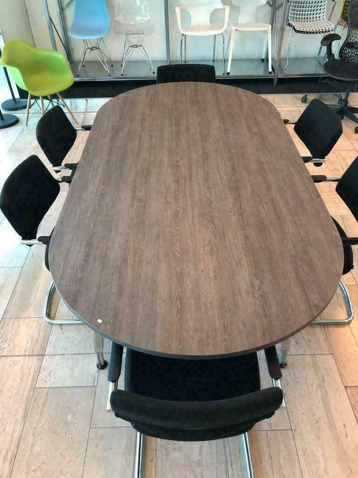 vergadertafel ovaal blad of Ton vormig blad , Nieuw, Huis en Inrichting, Bureaus, Nieuw, Ophalen of Verzenden