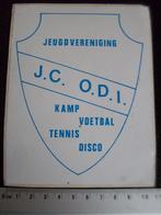 sticker jeugdvereniging jc odi kamp voetbal tennis disco, Verzenden, Zo goed als nieuw, Bedrijf of Vereniging