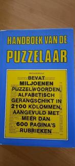 Handboek van de puzzelaar, Ophalen of Verzenden, 500 t/m 1500 stukjes, Zo goed als nieuw, Overige typen