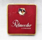 sigarenblik (leeg) Ritmeester buat 1666 Livarde 20 stuks., Ophalen of Verzenden, Gebruikt, Tabaksdoos of Verpakking