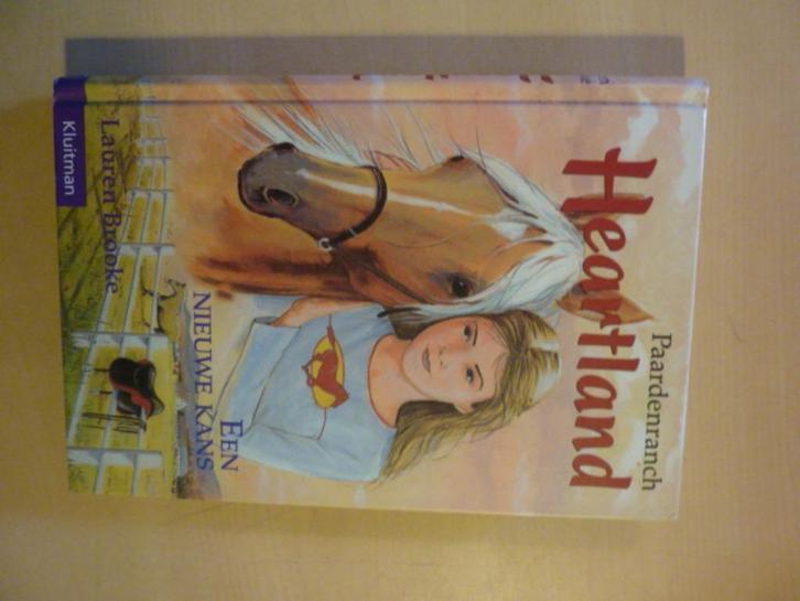Lauren Brooke - Heartland een nieuwe kans, Boeken, Kinderboeken | Jeugd | 10 tot 12 jaar, Zo goed als nieuw, Verzenden