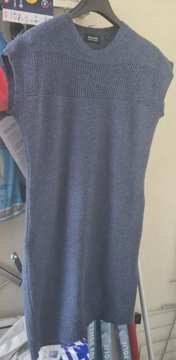 Nieuw Gebreid jurkje gerecycled garen van Loop a Life, mt XL beschikbaar voor biedingen