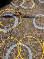 Voortent Gordijnen Set dorema  - Blauw/Geel - 6 Stuks, Ophalen of Verzenden, Zo goed als nieuw, Overige typen