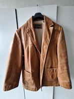 Gianni Mariolano Leren Jas Maat M, Ophalen, Bruin, Maat 48/50 (M), Gianni Mariolano