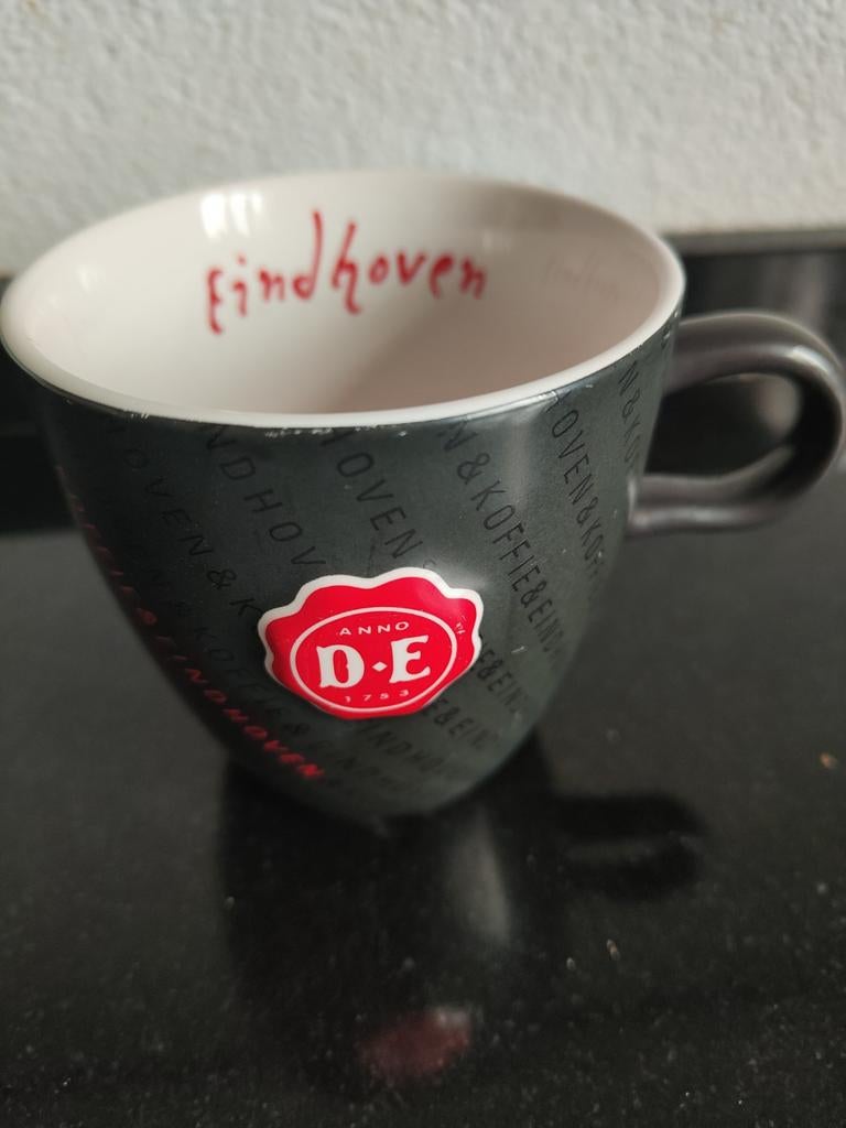 Douwe Egberts cappuccino mok Eindhoven Royal Raya, Ophalen of Verzenden
