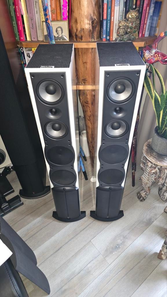 Infinity Overture 3 Luidsprekers - Topkwaliteit, Audio, Tv en Foto, Luidsprekers, Gebruikt, Front, Rear of Stereo speakers, 120 watt of meer