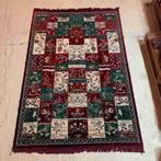 Vintage woonkleed grand foulard patchwork look 238/158, Gebruikt, Rood, Etten-Leur, Djt@dejuistetoon.eu