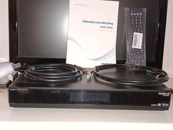 Humax Full HD digitale ontvanger,type IHDR-5200C met 1 TB HD, Audio, Tv en Foto, Mediaspelers, Zo goed als nieuw, 500 tot 1500 GB