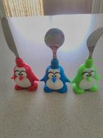 Kinder bestek met houders vork, lepel, mes, Ophalen of Verzenden, Zo goed als nieuw, Rvs of Chroom
