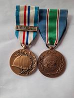 Medaille setje UNIFIL Libanon grootmodel, Ophalen of Verzenden, Landmacht, Nederland, Lintje, Medaille of Wings