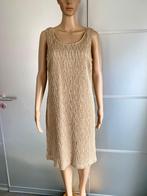 J105 Joseph Ribkoff maat 40=M jurk jurkje feest beige/goud, Maat 38/40 (M), Beige, Joseph Ribkoff, Ophalen of Verzenden