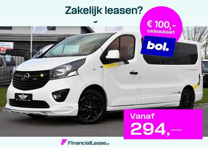Opel Vivaro 1.6 CDTI L2H1 Irmscher Sport Camera, Cruise, Led, Auto's, Bestelauto's, Bedrijf, Lease, Financial lease, ABS, Achteruitrijcamera