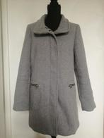 Grijze Bershka jas - Maat 36, Zo goed als nieuw, Maat 36 (S), Grijs, Bershka