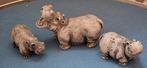 Nijlpaarden vintage jaren 70., Ophalen of Verzenden, Zo goed als nieuw, Beeldje of Figuurtje