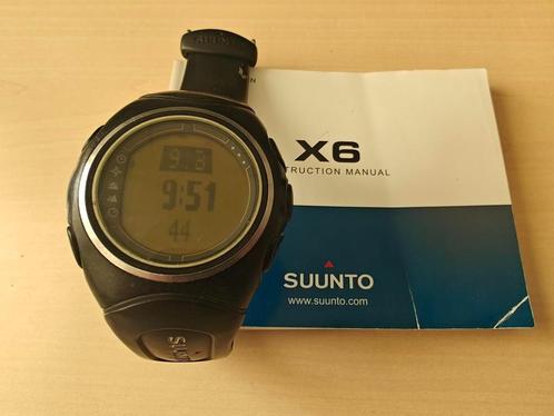 Suunto X6, Sieraden, Tassen en Uiterlijk, Sporthorloges, Gebruikt, Windows, Zwart, Hoogte, Kompas, Ophalen of Verzenden