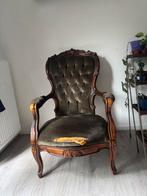 Barok stoel - antiek, Huis en Inrichting, Fauteuils, Ophalen, Hout, Gebruikt, Minder dan 75 cm