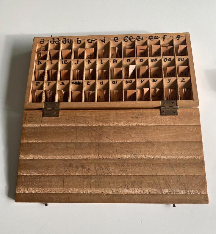 Malmberg's Letterdoos, Kinderen en Baby's, Speelgoed | Educatief en Creatief, Gebruikt, Taal en Lezen, Ontdekken, Ophalen of Verzenden