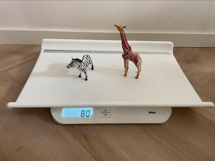Babyweegschaal Alecto BC-10, Witgoed en Apparatuur, Weegschalen, Zo goed als nieuw, Digitaal, Personenweegschaal, 1 tot 500 gram