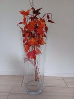 Vaas 65 cm hoog, Huis en Inrichting, Ophalen, Overige kleuren, 50 tot 75 cm, Glas