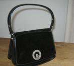 Leren laktas 26x17x14 cm, Ophalen of Verzenden, Zo goed als nieuw, Zwart, Overige typen