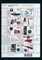 Blok 100 Jaar Rijksoctrooiwet 1910-2010 - NVPH V2697/2706, Postzegels en Munten, Postzegels | Nederland, Verzenden, Na 1940, Postfris