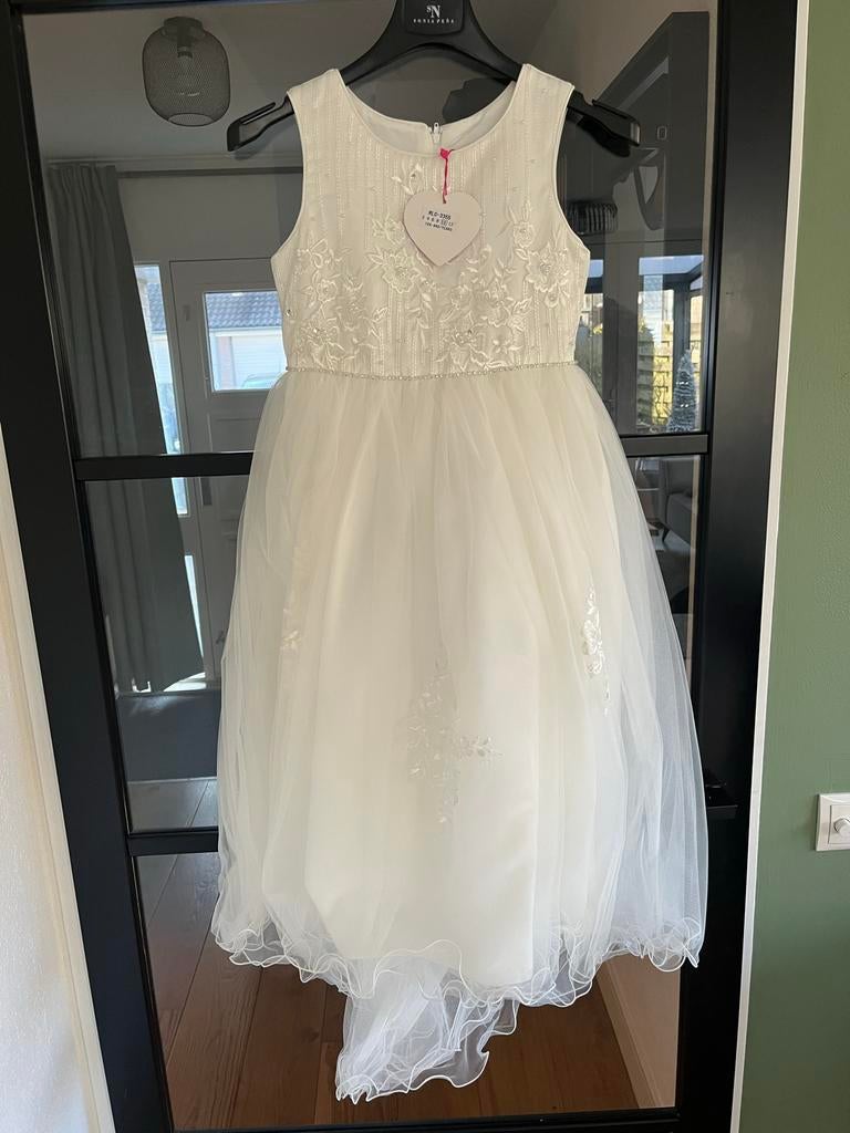 Feestjurk/Bruidsmeisje  jurk mt 10 jaar incl schoen maat 34, Ophalen of Verzenden, Nieuw, Meisje, Overige typen