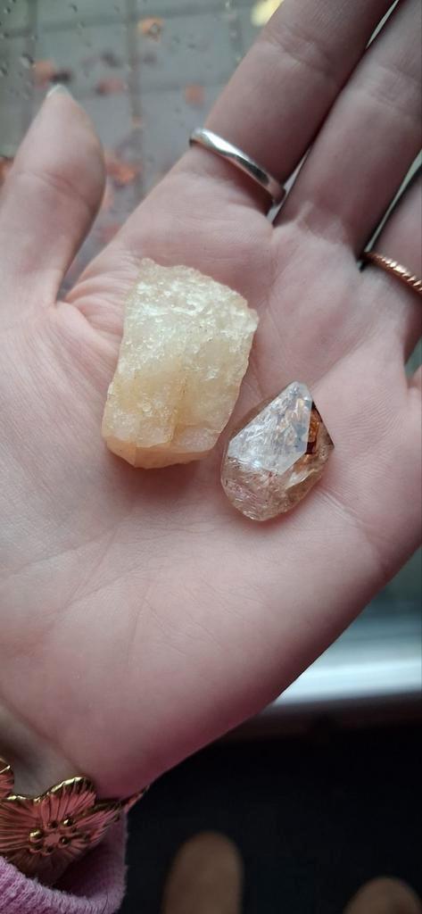 Brookiet en Azeztuliet zeldzaam edelstenen, Verzamelen, Mineralen en Fossielen, Mineraal, Ophalen of Verzenden