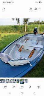 Net vis-toer bootje met 5 pk buitenboordmotor., Watersport en Boten, Vis- en Consoleboten, Ophalen, Gebruikt, Tot 10 pk, 3 tot 6 meter