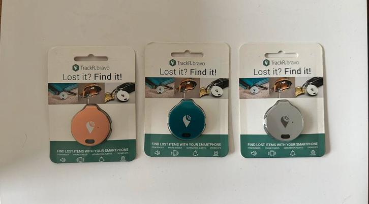 3x TrackR Bravo GPS Trackers - Nieuw in Verpakking!, Telecommunicatie, Mobiele telefoons | Overige merken, Nieuw, Zonder abonnement