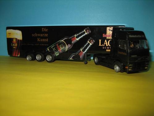 Schultheiss-Bier  VOLVO FH-12 met oplegger  Herpa/Albedo, Hobby en Vrije tijd, Modelauto's | 1:87, Zo goed als nieuw, Bus of Vrachtwagen