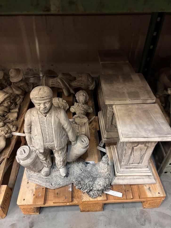 Diverse Tuinbeelden - B-keus, Tuin en Terras, Tuinbeelden, Gebruikt, Overige typen, Beton, Ophalen of Verzenden