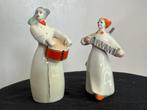 Vintage porseleinen beeldje muzikanten USSR, Verzamelen, Beelden en Beeldjes, Ophalen of Verzenden, Gebruikt, Mens